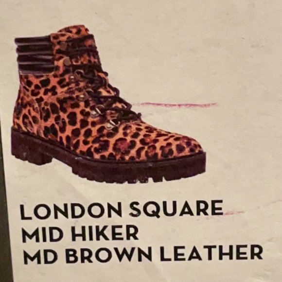 RARE leopard Timberland work boots - Picture 5 of 9